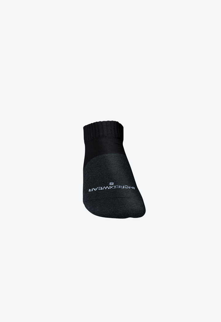 Incrediwear Active Socks - Black - Low Cut