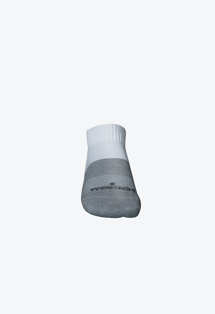 Incrediwear Active Socks - White - Low Cut