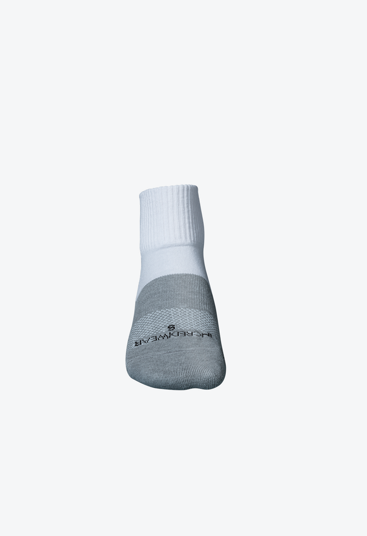 Incrediwear Active Socks - White - Quarter